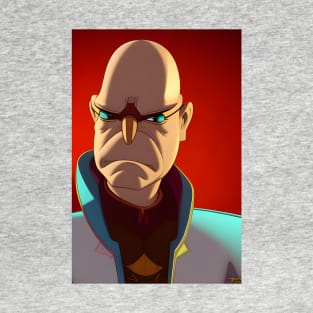 Angry man cartoon character T-Shirt